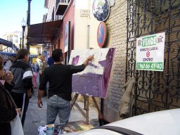 Concurso de Pintura al aire Libre en Mula 2010